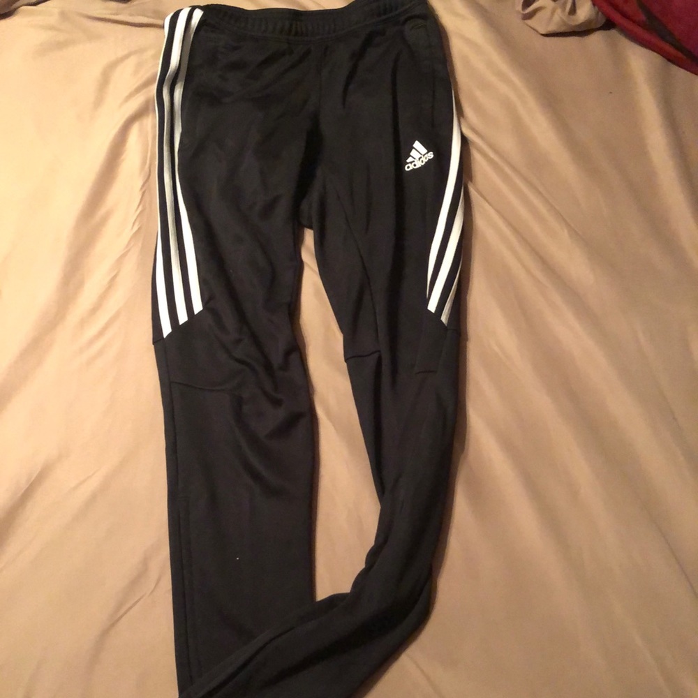 Adidas black Tiro soccer pants